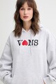Vans bluza z kapturem damska szary VN000XDM1QI1