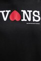 Vans bluza z kapturem damska bawełniana VN000XDMBLK1 czarny