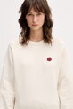 Kenzo bluza bawełniana Sweat beżowy FG52SW2114MJ