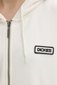 Dickies mikina na zips s kapucňou dámska s bavlnou DK0A88BTC481 béžová