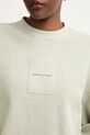 Armani Exchange bluza damska bawełniana XW001734.AF18990 zielony