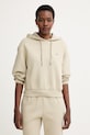 Armani Exchange dukserica sa kapuljačom ženska od pamuka bež XW002217.AF10818