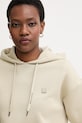 Armani Exchange dukserica sa kapuljačom ženska od pamuka bež XW002217.AF10818