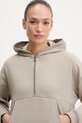 Under Armour bluza z kapturem damska Icon Fleece beżowy 6012843