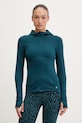 Sweaty Betty bluza treningowa damska Pro Run turkusowy SB9668