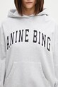 Anine Bing HARVEY SWEATSHIRT NEW CLASSIC bluza z kapturem bawełniana damska szary A.08.12493.GRM1