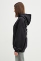 Anine Bing HARVEY SWEATSHIRT STENCIL - VINTAGE BLACK bluza z kapturem damska bawełniana A.08.12095.VTG3 czarny SS26