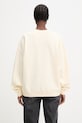 Odzież Anine Bing MILES SWEATSHIRT COLLEGIATE - CREAM bluza bawełniana damska A.08.12486.WKHA3 beżowy