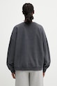 Дрехи Anine Bing MILES SWEATSHIRT PALMS - WASHED GREY суичър от памук дамски A.08.12381.WHG1 сив