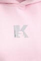 Karl Lagerfeld Jeans mikina s kapucí dámská bavlněná B2W20037 růžová