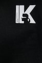 Karl Lagerfeld Jeans bluza z kapturem damska bawełniana B2W20037 czarny