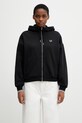 Fred Perry bluza rozpinana bawełniana damska czarny G2164