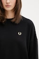 Fred Perry bluza bawełniana damska czarny G2173