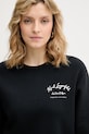Karl Lagerfeld mikina dámská bavlněná černá B2W20048