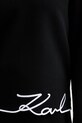 Karl Lagerfeld mikina ženská s bavlnou B2W20005 černá