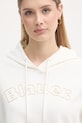 Blauer bluza z kapturem damska z bawełną FAYETTE beżowy BLDF08057