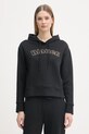 Blauer bluza z kapturem damska z bawełny FAYETTE czarny BLDF08057