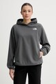 The North Face bluza sportowa damska polarowa OXARA szary NF0A8G1ARHI1