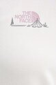 The North Face Bluza z kapturem damska bawełniana MONTE NF0A8GAAQLI1
