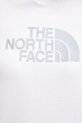 The North Face bluza z kapturem damska z bawełny DREW PEAK NF0A89EHMV51 biały