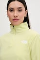 The North Face bluza polarowa damska żółty NF0A8D2JG6O1