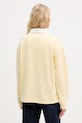 Odzież Gant bluza damska bawełniana 4201436 żółty