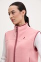 Peak Performance bluza bez rękawów damska polarowa NatureRush różowy G80807