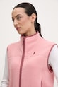 Peak Performance bluza bez rękawów damska polarowa NatureRush różowy G80807