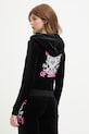 Odzież Juicy Couture bluza rozpinana damska REPUBLIC ROBYN JCNAS126465 czarny