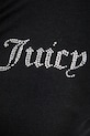 Juicy Couture bluza rozpinana damska z bawełny OOLA HOODIE JCWAS126306 czarny