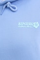 Rip Curl mikina s kapucňou dámska s bavlnou SURF PUFF HERITAGE 0A0WFL modrá