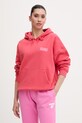 Rip Curl mikina s kapucňou dámska s bavlnou OCEAN BREAK červená 0BJWFL