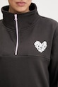 Rip Curl bluza damska z bawełną RC HEART 0BWWFL czarny