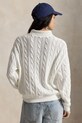 Polo Ralph Lauren pulover ženski bombažen 211A12736 bela SS26