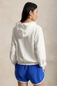 Polo Ralph Lauren pulover s kapuco ženski bombažen 211A12745 bela SS26