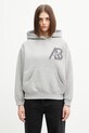 Anine Bing Jaci bluza z kapturem bawełniana damska szary A.08.11883