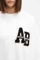 Anine Bing Miles bluza oversize bawełniana damska biały A.08.10074