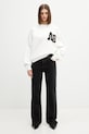 Anine Bing Miles bluza oversize bawełniana damska A.08.10074 biały