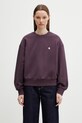 Carhartt WIP W' Casey Sweatshirt bluza bawełniana damska fioletowy I032643.3MVXX