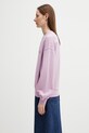Carhartt WIP W' Nelson Sweatshirt bluza bawełniana damska I029537.3IBGD fioletowy SS26
