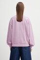 Odzież Carhartt WIP W' Nelson Sweatshirt bluza bawełniana damska I029537.3IBGD fioletowy