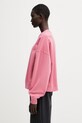 Carhartt WIP W' Benton Sweat bluza bawełniana damska I034511.3IJGD różowy SS26