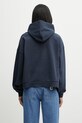 Odzież Carhartt WIP W' Hooded Benton Sweat bluza z kapturem damska bawełniana I034512.3IWGD granatowy