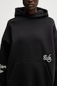 WRSTBHVR Gustaf hanorac cu glugă pentru femei negru U2026TT.3565