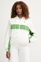 Lacoste bluza damska z bawełną biały BF1850