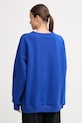Oblečenie JOYINME oversize mikina dámska bavlnená Rebel bluza.soft.rebel modrá