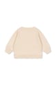 Fete Konges Sløjd hanorac de bumbac pentru copii LOUPY LOU SWEAT SHIRT OCS KS104350.G.PreSpring bej