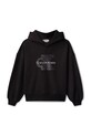 Calvin Klein Jeans bluza bawełniana dziecięca IG0IG03068.128.176.PPY2 czarny SS26