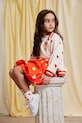 Mini Rodini bluza dziecięca Hearts pozostałe biały 26120121