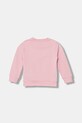 Guess bluza bawełniana dziecięca H5RT01.KAD74.PPY2.G różowy SS26